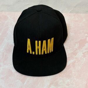 Hamilton the Musical Black and Gold Kids Hat
